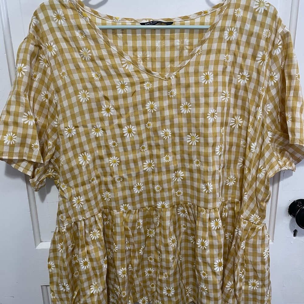 Daisy Shein Peplum Blouse